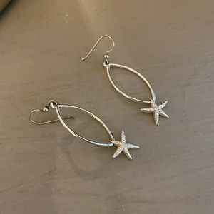 Brighton starfish earrings